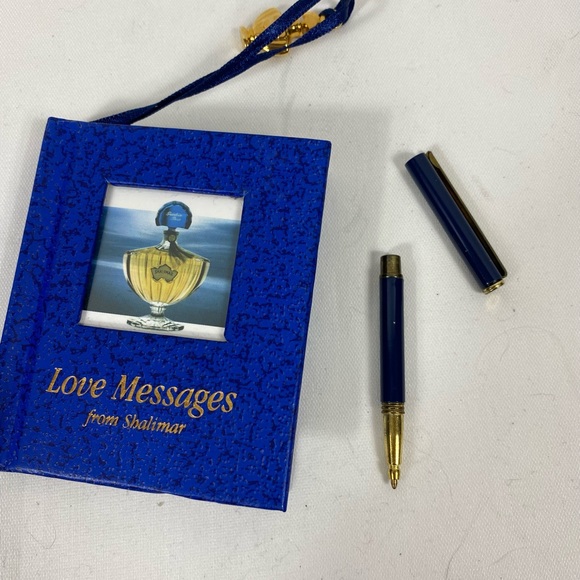 Love messages from Shalamar mini notepad with pen - Picture 2 of 13